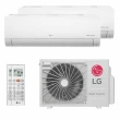 Ar-Condicionado LG Multi Bi Split Inverter 18000 BTUs 1X9000+1X12000 Quente e Frio 220V