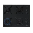 Cooktop Fit Line Fischer 4 Bocas Vidro Preto Chama Rapida  BIVOLT  36310-102671